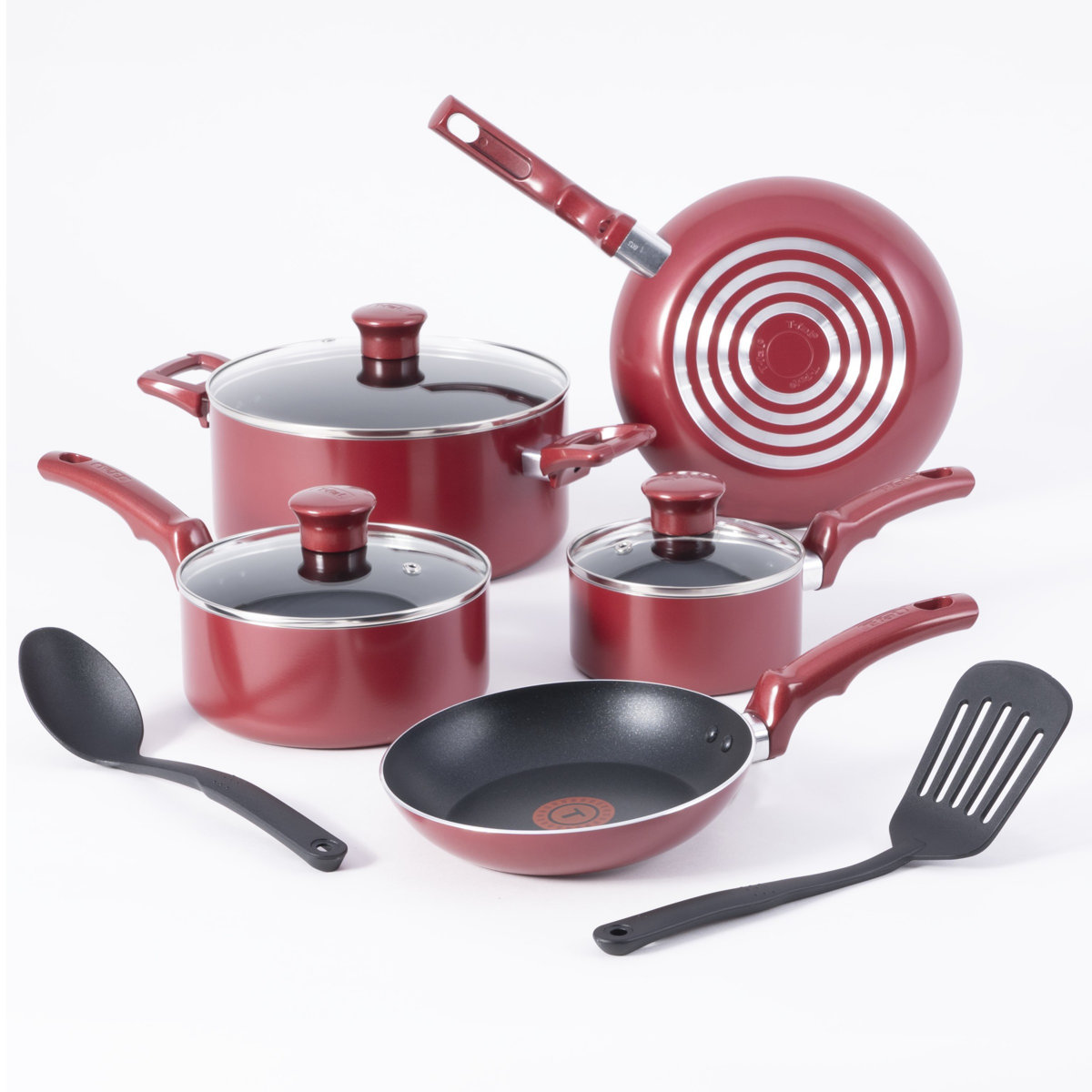 Non-stick Pots And Pans Cookware 10 Piece Set